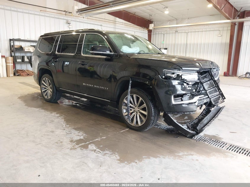 2023 Jeep Grand wagoneer VIN 1C4SJVFJ0PS509863 IAAI salvage auction — FRONT END, Salvage (Utah), sold $10,100 on 2026-07-29 (photo 1)