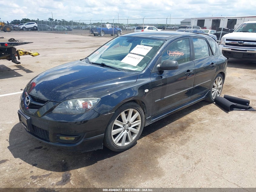 2008 Mazda 3 VIN JM1BK34L681874321 IAAI salvage auction — ENGINE BURN, Regular (South Dakota), sold $875 on 2026-07-28 (photo 2)