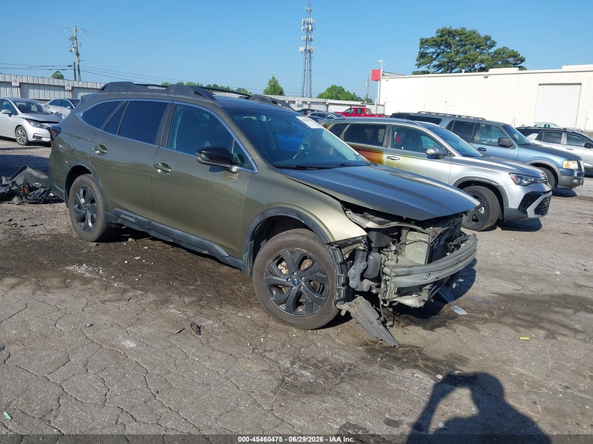 2021 Subaru Outback VIN 4S4BTGLD0M3221248 IAAI salvage auction — FRONT END, Salvage (Georgia), sold $6,100 on 2026-07-22 (photo 1)