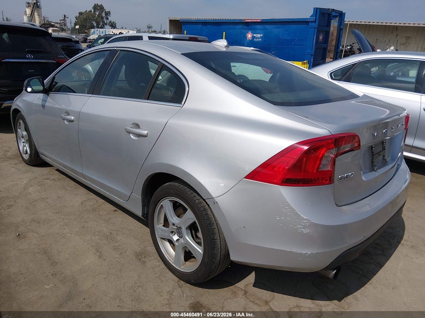 2012 Volvo S60 VIN YV1622FS1C2084051 IAAI salvage auction — RIGHT FRONT, Salvage (California), sold $225 on 2026-07-08 (photo 3)