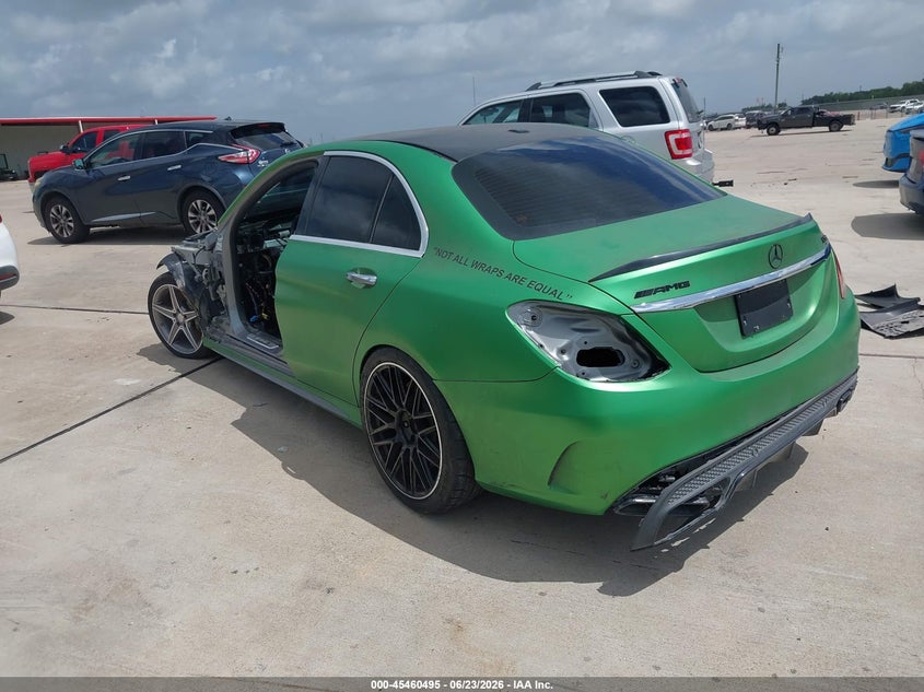 2016 Mercedes-benz VIN 55SWF8GB4GU128251 IAAI salvage auction — FRONT & REAR, Original (Texas), sold $4,500 on 2026-07-10 (photo 3)