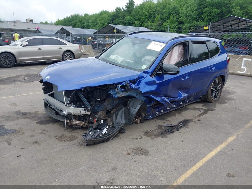 2026 BMW X1 VIN WBX13EF0XT5550753 IAAI salvage auction — ALL OVER, Wait Title, sold $7,125 on 2026-08-20 (photo 2)