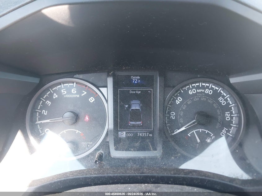2016 Toyota Tacoma VIN 5TFSZ5ANXGX040755 IAAI salvage auction — RIGHT REAR, Clear (Massachusetts), sold $13,600 on 2026-07-07 (photo 7)