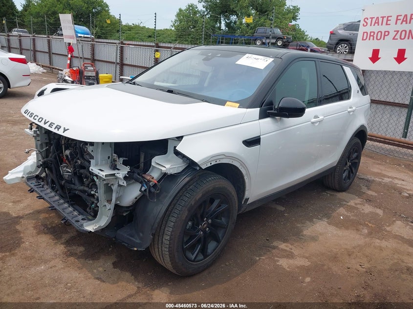 2018 Land rover Discovery sport VIN SALCP2RX6JH770848 IAAI salvage auction — FRONT END, Clear (Oklahoma), sold $2,800 on 2026-08-29 (photo 2)