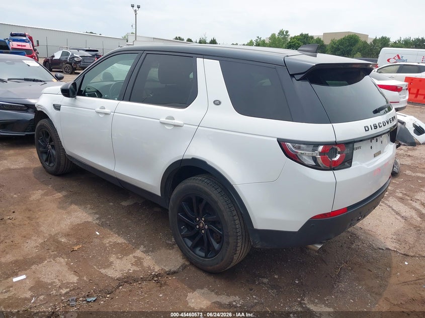 2018 Land rover Discovery sport VIN SALCP2RX6JH770848 IAAI salvage auction — FRONT END, Clear (Oklahoma), sold $2,800 on 2026-08-29 (photo 3)