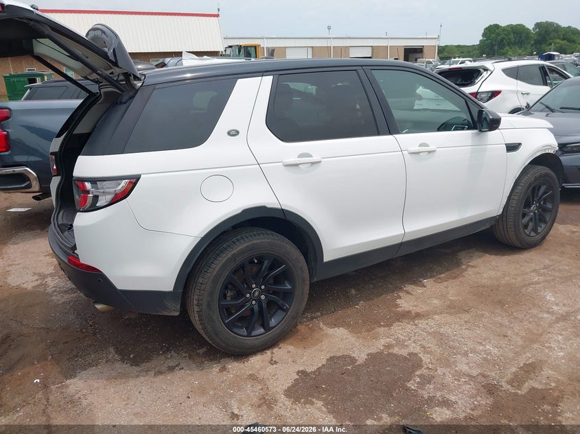 2018 Land rover Discovery sport VIN SALCP2RX6JH770848 IAAI salvage auction — FRONT END, Clear (Oklahoma), sold $2,800 on 2026-08-29 (photo 4)