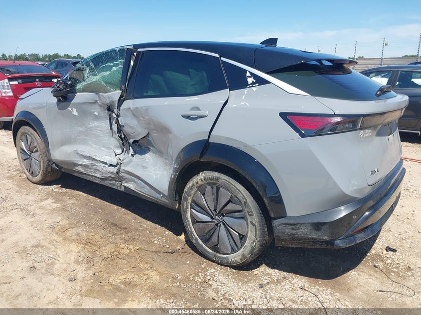 2023 Nissan Ariya VIN JN1AF0BA4PM401615 IAAI salvage auction — SIDE, Salvage (Alabama), sold $8,700 on 2026-07-17 (photo 3)