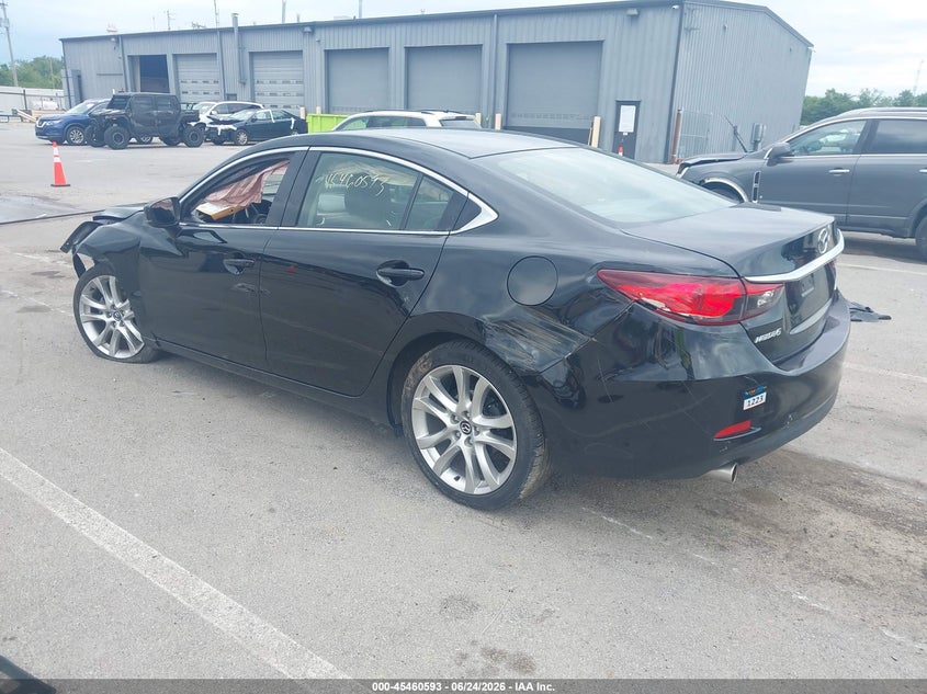 2017 Mazda 6 VIN JM1GL1V50H1108060 IAAI salvage auction — FRONT END, Clear (Indiana), sold $800 on 2026-07-31 (photo 3)