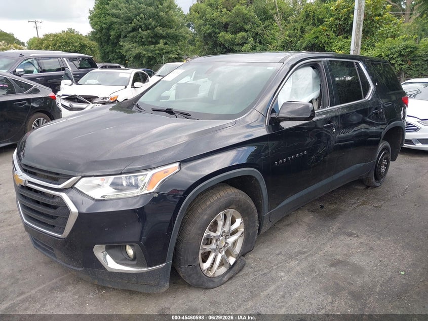 2020 Chevrolet Traverse VIN 1GNEVFKW3LJ232447 IAAI salvage auction — VANDALISM, Salvage (North Carolina), sold $2,475 on 2026-07-18 (photo 2)
