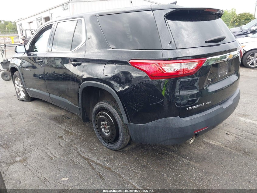 2020 Chevrolet Traverse VIN 1GNEVFKW3LJ232447 IAAI salvage auction — VANDALISM, Salvage (North Carolina), sold $2,475 on 2026-07-18 (photo 3)