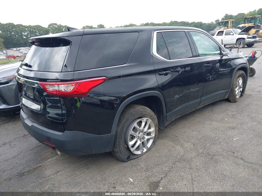2020 Chevrolet Traverse VIN 1GNEVFKW3LJ232447 IAAI salvage auction — VANDALISM, Salvage (North Carolina), sold $2,475 on 2026-07-18 (photo 4)