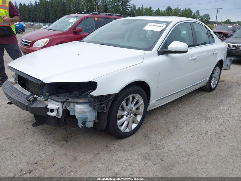 2014 Volvo S80 VIN YV1952AS4E1180874 IAAI salvage auction — FRONT END, Bill Of Sale (Washington), sold $1,150 on 2026-07-08 (photo 2)