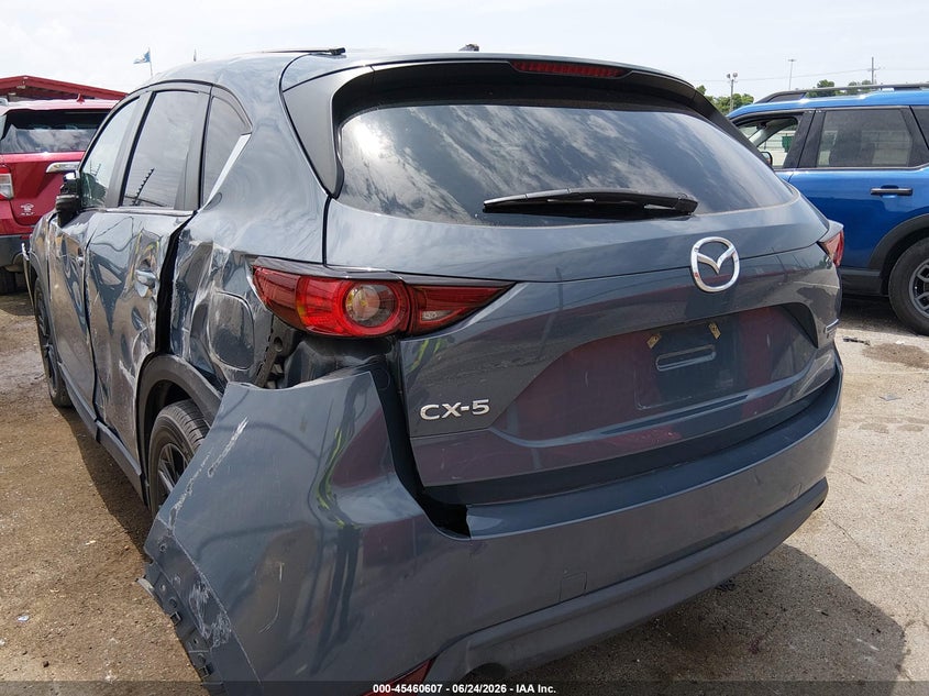 2021 Mazda Cx-5 VIN JM3KFACY7M0369448 IAAI salvage auction — ROLLOVER, Salvage Title, sold $3,900 on 2026-08-01 (photo 3)