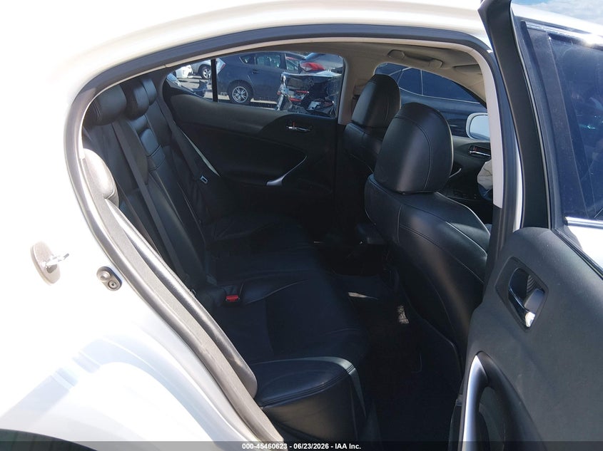 2007 Lexus Is 250 VIN JTHBK262972024270 IAAI salvage auction — LEFT SIDE, Salvage (California), sold $450 on 2026-07-09 (photo 8)