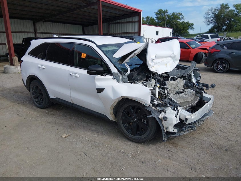 2021 Kia Sorento VIN 5XYRLDLC9MG025040 IAAI salvage auction — FRONT END, Salvage (Nebraska), sold $2,050 on 2026-08-01 (photo 1)