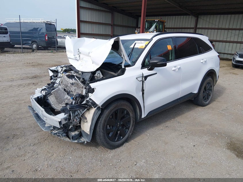 2021 Kia Sorento VIN 5XYRLDLC9MG025040 IAAI salvage auction — FRONT END, Salvage (Nebraska), sold $2,050 on 2026-08-01 (photo 2)