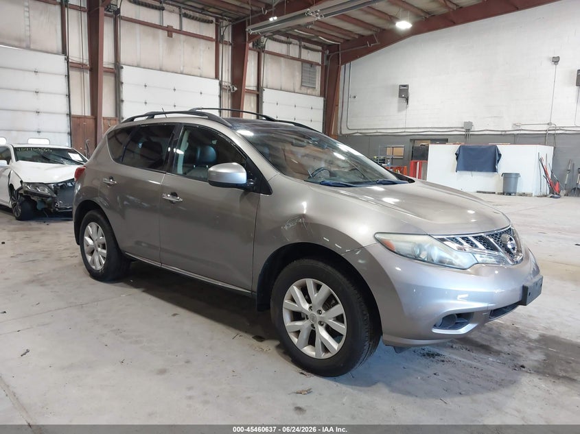 2011 Nissan Murano VIN JN8AZ1MW7BW185697 IAAI salvage auction — SIDE, Mv-907A (New York), sold $550 on 2026-07-15 (photo 1)