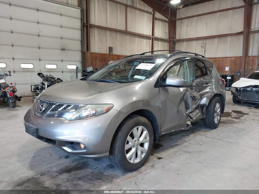 2011 Nissan Murano VIN JN8AZ1MW7BW185697 IAAI salvage auction — SIDE, Mv-907A (New York), sold $550 on 2026-07-15 (photo 2)