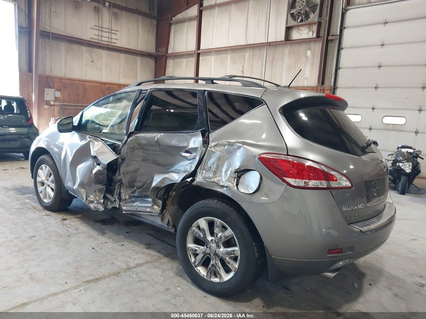 2011 Nissan Murano VIN JN8AZ1MW7BW185697 IAAI salvage auction — SIDE, Mv-907A (New York), sold $550 on 2026-07-15 (photo 3)