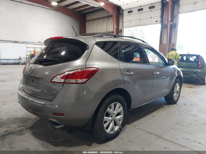 2011 Nissan Murano VIN JN8AZ1MW7BW185697 IAAI salvage auction — SIDE, Mv-907A (New York), sold $550 on 2026-07-15 (photo 4)