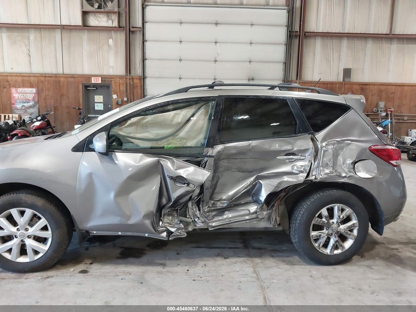 2011 Nissan Murano VIN JN8AZ1MW7BW185697 IAAI salvage auction — SIDE, Mv-907A (New York), sold $550 on 2026-07-15 (photo 6)