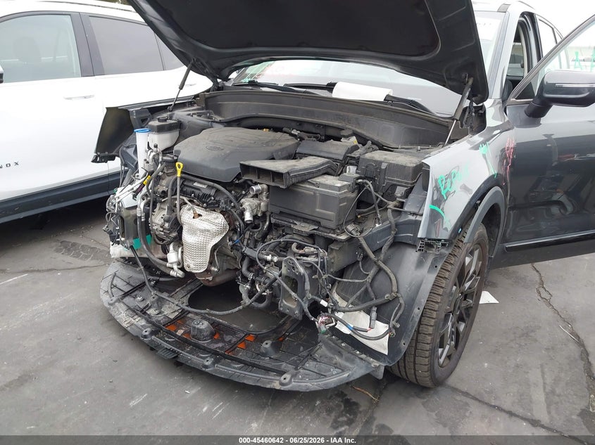 2021 Kia Telluride VIN 5XYP3DHC3MG183258 IAAI salvage auction — FRONT END, Salvage Title, sold $6,950 on 2026-07-08 (photo 6)