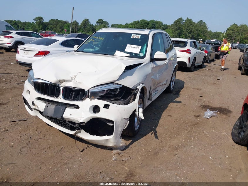 2016 BMW X5 VIN 5UXKR0C59G0U08432 IAAI salvage auction — FRONT END, Mv-907A (New York), sold $3,300 on 2026-07-14 (photo 2)