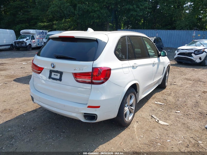 2016 BMW X5 VIN 5UXKR0C59G0U08432 IAAI salvage auction — FRONT END, Mv-907A (New York), sold $3,300 on 2026-07-14 (photo 4)