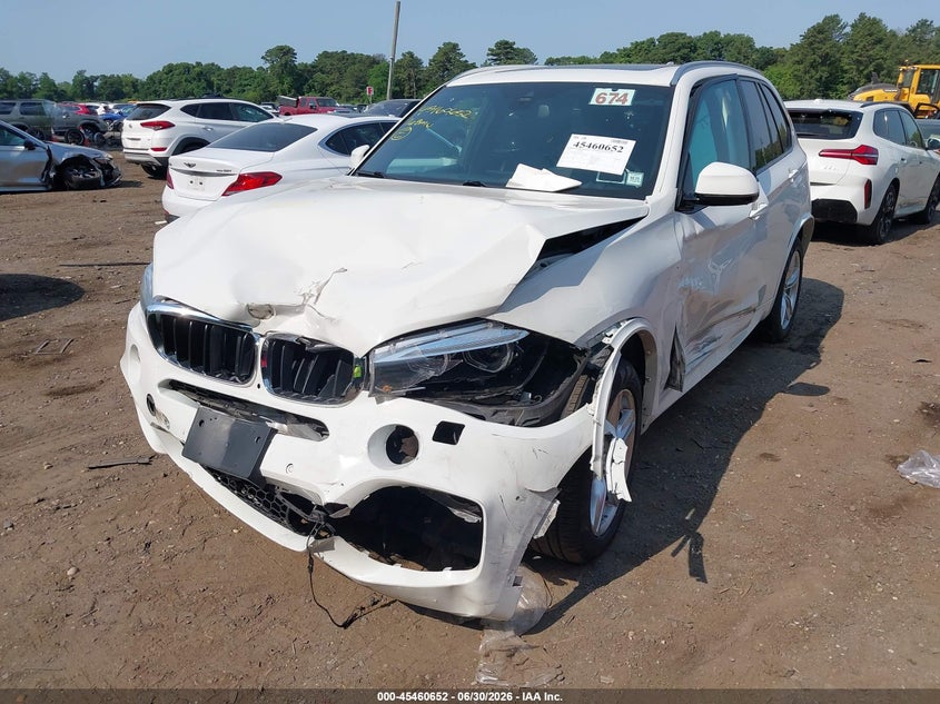 2016 BMW X5 VIN 5UXKR0C59G0U08432 IAAI salvage auction — FRONT END, Mv-907A (New York), sold $3,300 on 2026-07-14 (photo 6)