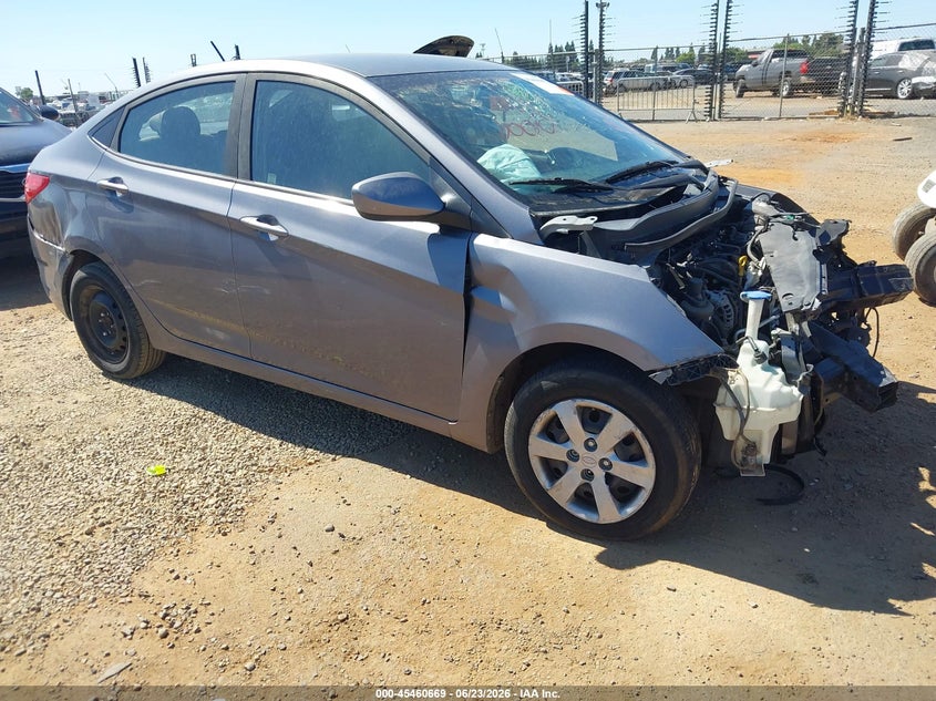 2017 Hyundai Accent VIN KMHCT4AE5HU313115 IAAI salvage auction — NORMAL WEAR, Salvage (California), sold $375 on 2026-07-29 (photo 1)