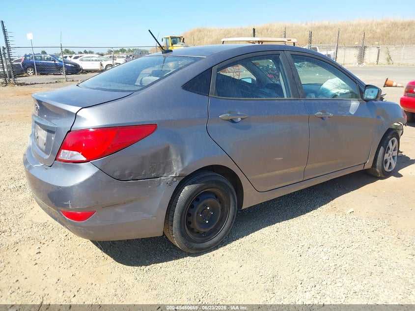 2017 Hyundai Accent VIN KMHCT4AE5HU313115 IAAI salvage auction — NORMAL WEAR, Salvage (California), sold $375 on 2026-07-29 (photo 4)