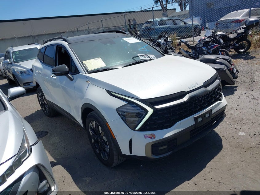 2024 Kia Sportage VIN KNDPZDDH2R7166116 IAAI salvage auction — REAR END, Salvage Title, sold $15,400 on 2026-07-15 (photo 1)