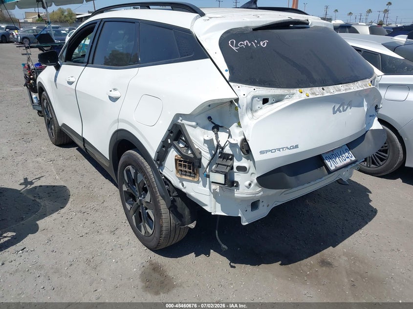 2024 Kia Sportage VIN KNDPZDDH2R7166116 IAAI salvage auction — REAR END, Salvage Title, sold $15,400 on 2026-07-15 (photo 3)
