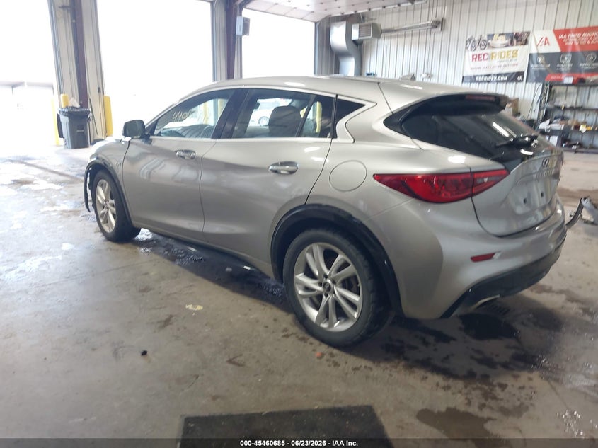 2017 Infiniti Qx30 VIN SJKCH5CP2HA033404 IAAI salvage auction — FRONT END, Salvage (North Dakota), sold $375 on 2026-07-02 (photo 3)