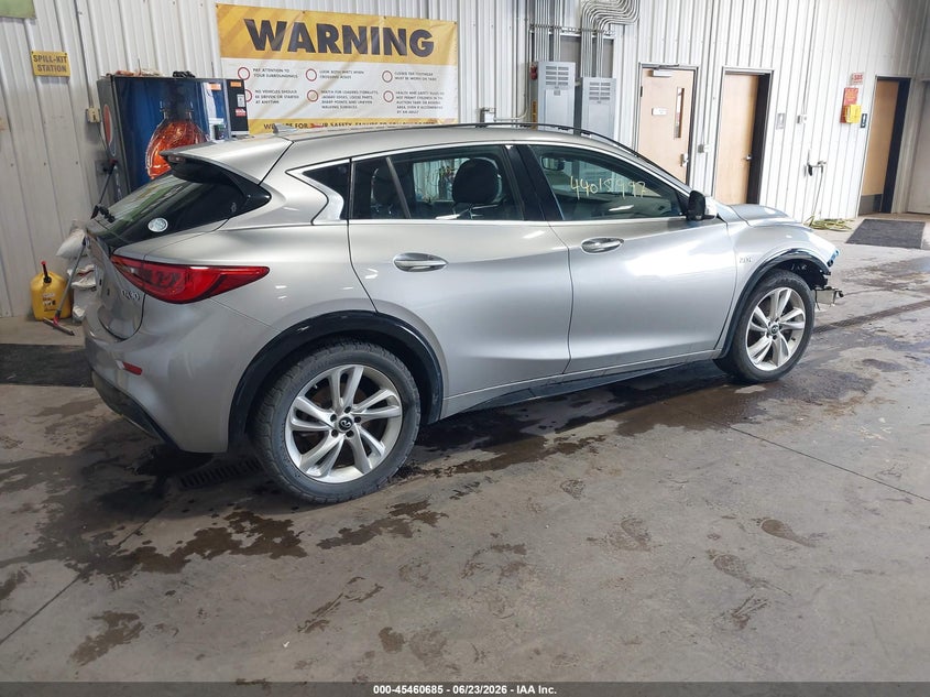 2017 Infiniti Qx30 VIN SJKCH5CP2HA033404 IAAI salvage auction — FRONT END, Salvage (North Dakota), sold $375 on 2026-07-02 (photo 4)