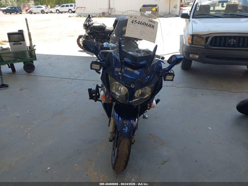 2012 Yamaha Fjr 1300 VIN JYARP15Y9CA001391 IAAI salvage auction — NORMAL WEAR, Clear - Dealer Only (California), sold $1,975 on 2026-07-15 (photo 5)