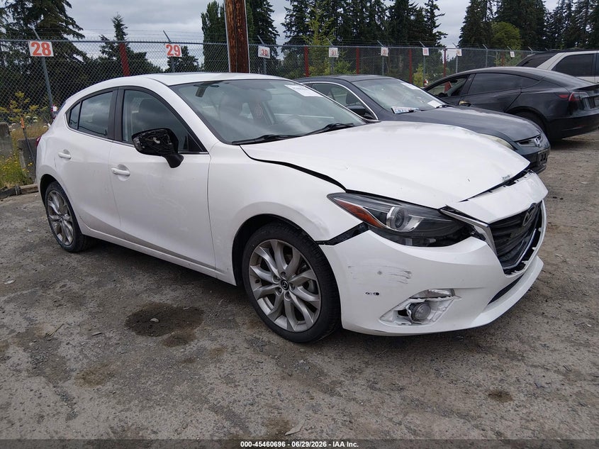 2014 Mazda 3 VIN JM1BM1M38E1177131 IAAI salvage auction — FRONT END, Bill Of Sale (Washington), sold $1,300 on 2026-07-15 (photo 1)