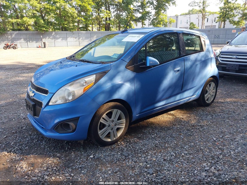 2014 Chevrolet Spark VIN KL8CB6S96EC587616 IAAI salvage auction — NORMAL WEAR, Clear (New Jersey), sold $1,325 on 2026-07-08 (photo 2)