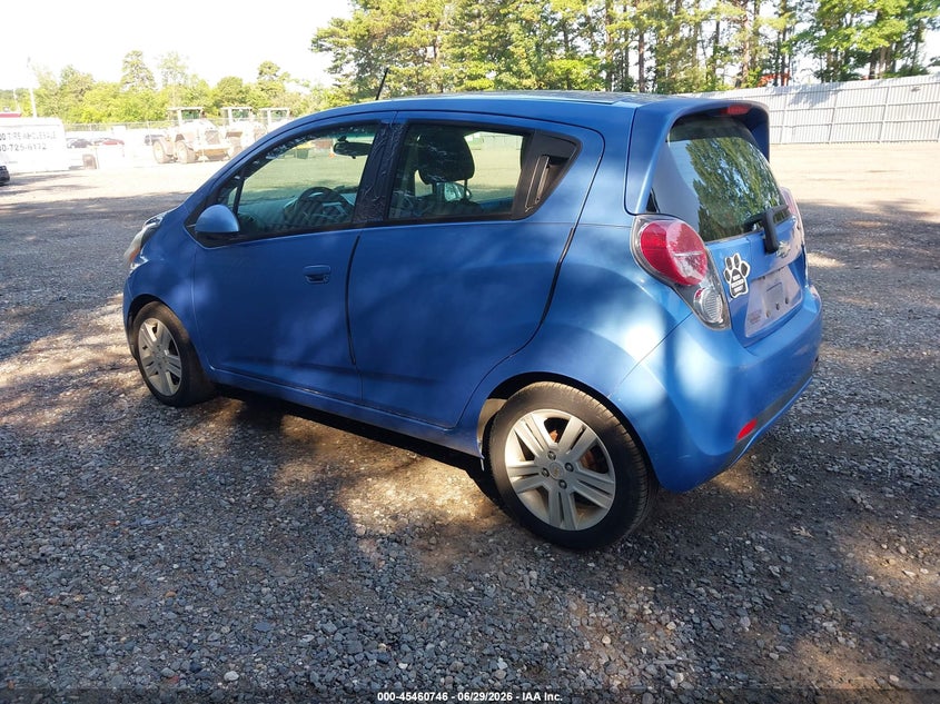 2014 Chevrolet Spark VIN KL8CB6S96EC587616 IAAI salvage auction — NORMAL WEAR, Clear (New Jersey), sold $1,325 on 2026-07-08 (photo 3)