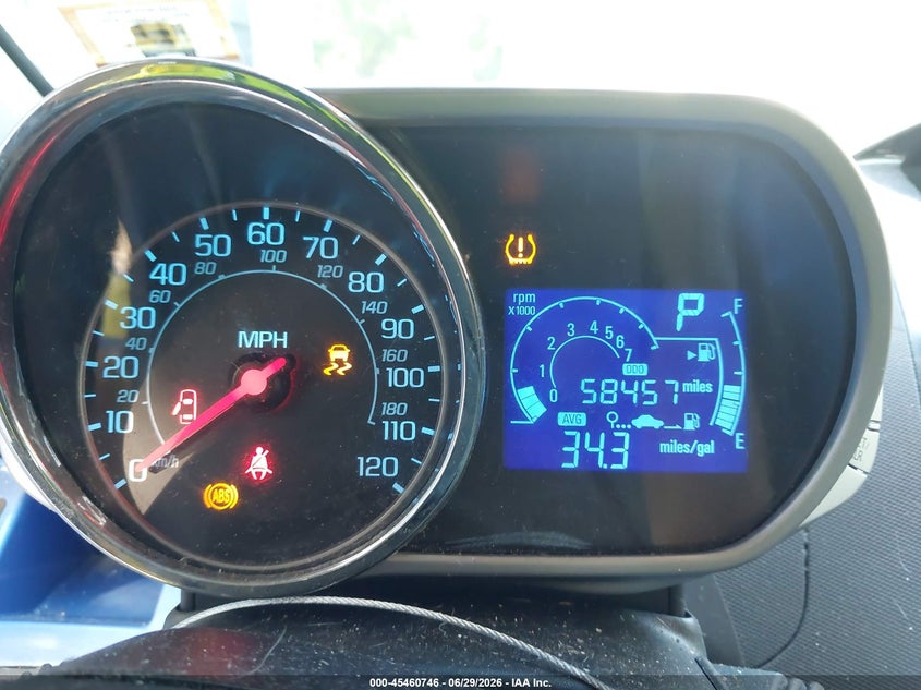 2014 Chevrolet Spark VIN KL8CB6S96EC587616 IAAI salvage auction — NORMAL WEAR, Clear (New Jersey), sold $1,325 on 2026-07-08 (photo 7)