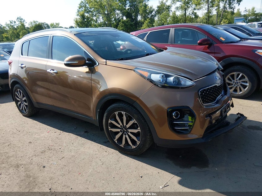 2017 Kia Sportage VIN KNDPN3AC3H7073182 IAAI salvage auction — FRONT END, Salvage (Ohio), sold $1,700 on 2026-07-24 (photo 1)