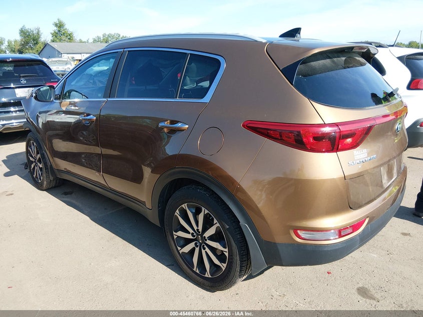2017 Kia Sportage VIN KNDPN3AC3H7073182 IAAI salvage auction — FRONT END, Salvage (Ohio), sold $1,700 on 2026-07-24 (photo 3)