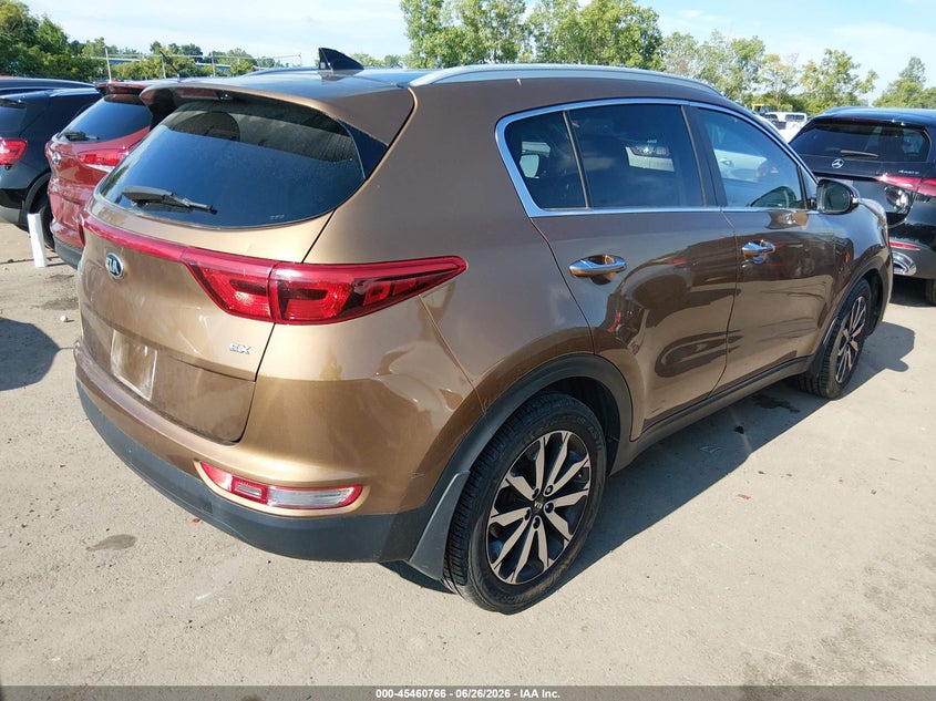 2017 Kia Sportage VIN KNDPN3AC3H7073182 IAAI salvage auction — FRONT END, Salvage (Ohio), sold $1,700 on 2026-07-24 (photo 4)