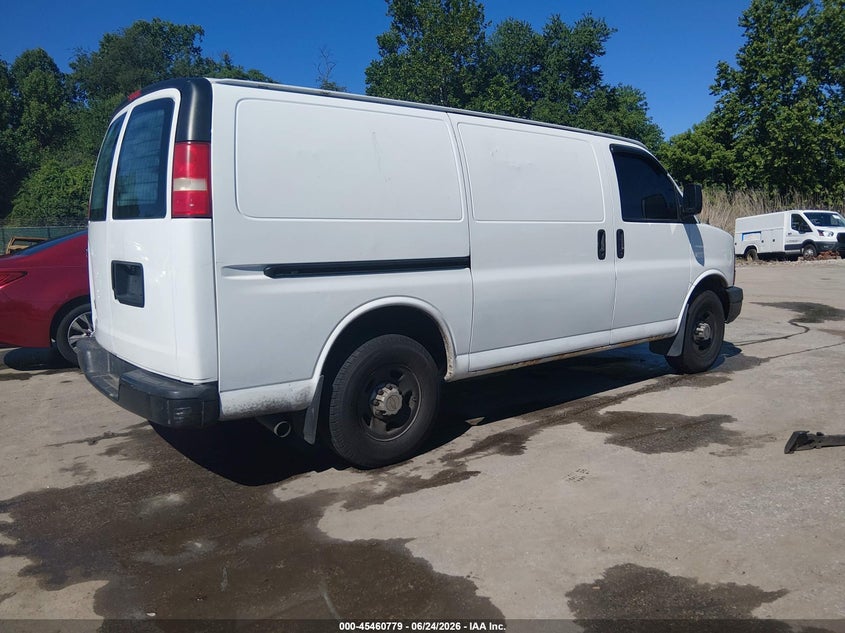 2007 Chevrolet Express 2500 VIN 1GCGG25V371103511 IAAI salvage auction — FRONT & REAR, Salvage - Greater Than 75% (Maryland), sold $375 on 2026-07-18 (photo 4)