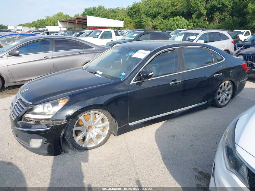 2013 Hyundai Equus VIN KMHGH4JH8DU066504 IAAI salvage auction — NORMAL WEAR, Clear (Georgia), sold $500 on 2026-07-29 (photo 2)