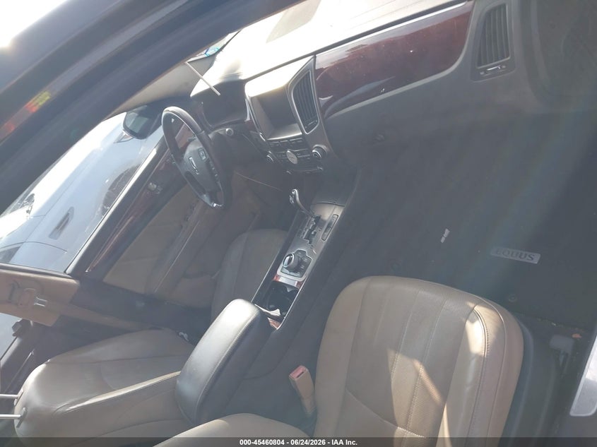 2013 Hyundai Equus VIN KMHGH4JH8DU066504 IAAI salvage auction — NORMAL WEAR, Clear (Georgia), sold $500 on 2026-07-29 (photo 5)