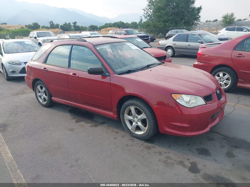 2007 Subaru Impreza VIN JF1GG61607G805715 IAAI salvage auction — NORMAL WEAR, Clear (Utah), sold $275 on 2026-07-09 (photo 1)