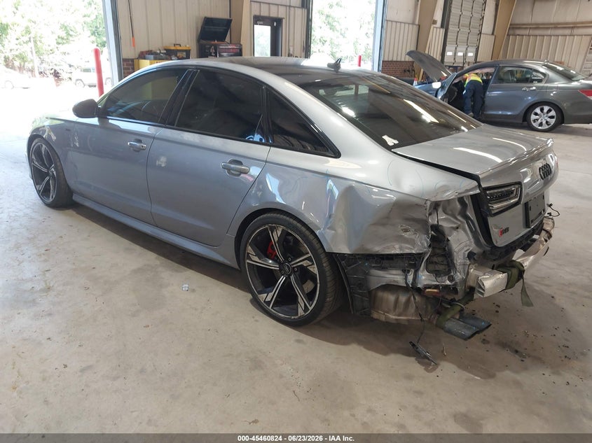 2016 Audi S6 VIN WAUH2AFC6GN169650 IAAI salvage auction — REAR END, Salvage (North Carolina), sold $5,600 on 2026-07-11 (photo 3)