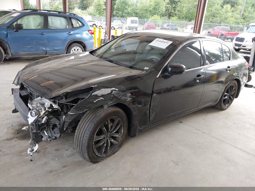 2007 Infiniti G35 VIN JNKBV61F37M824706 IAAI salvage auction — FRONT END, Bill Of Sale (Washington), sold $450 on 2026-07-15 (photo 2)