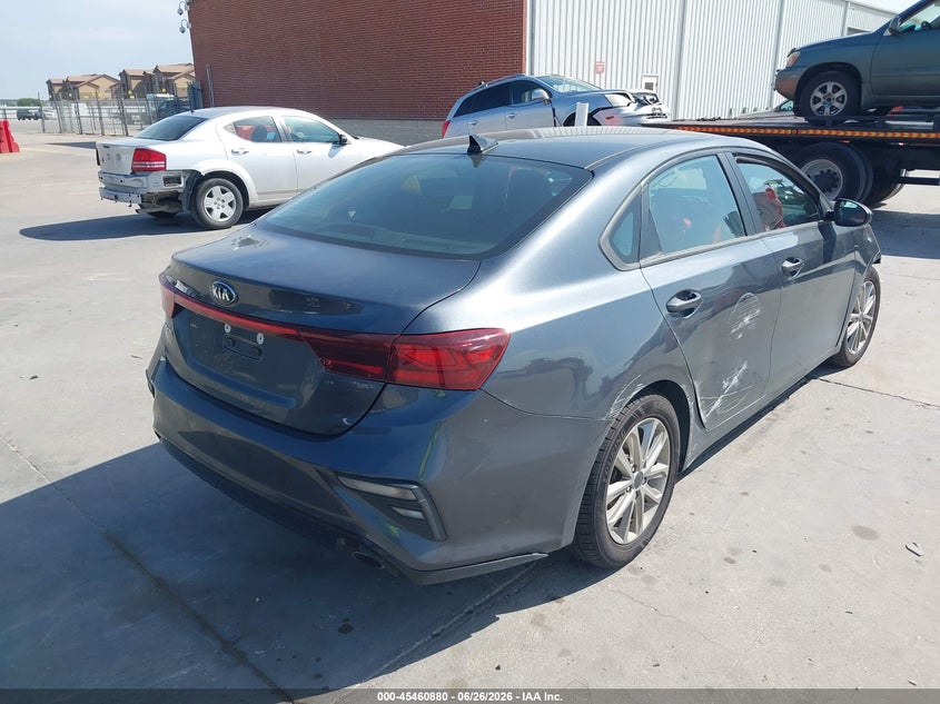 2021 Kia Forte VIN 3KPF24AD2ME308572 IAAI salvage auction — FRONT END, Original (Texas), sold $2,250 on 2026-09-08 (photo 4)